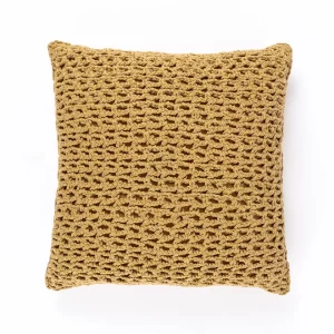 Wesley Filled Cushion, Taffy - 45x45 cm