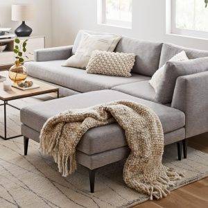 Andes 3-Piece  L-shape Chaise Sectional Sofa 300 cm x 200 cm