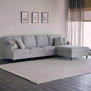 Colombia 5-Seater Fabric Right Corner Sectional Sofa