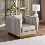 Marshall Single-Seater Velvet Sofa