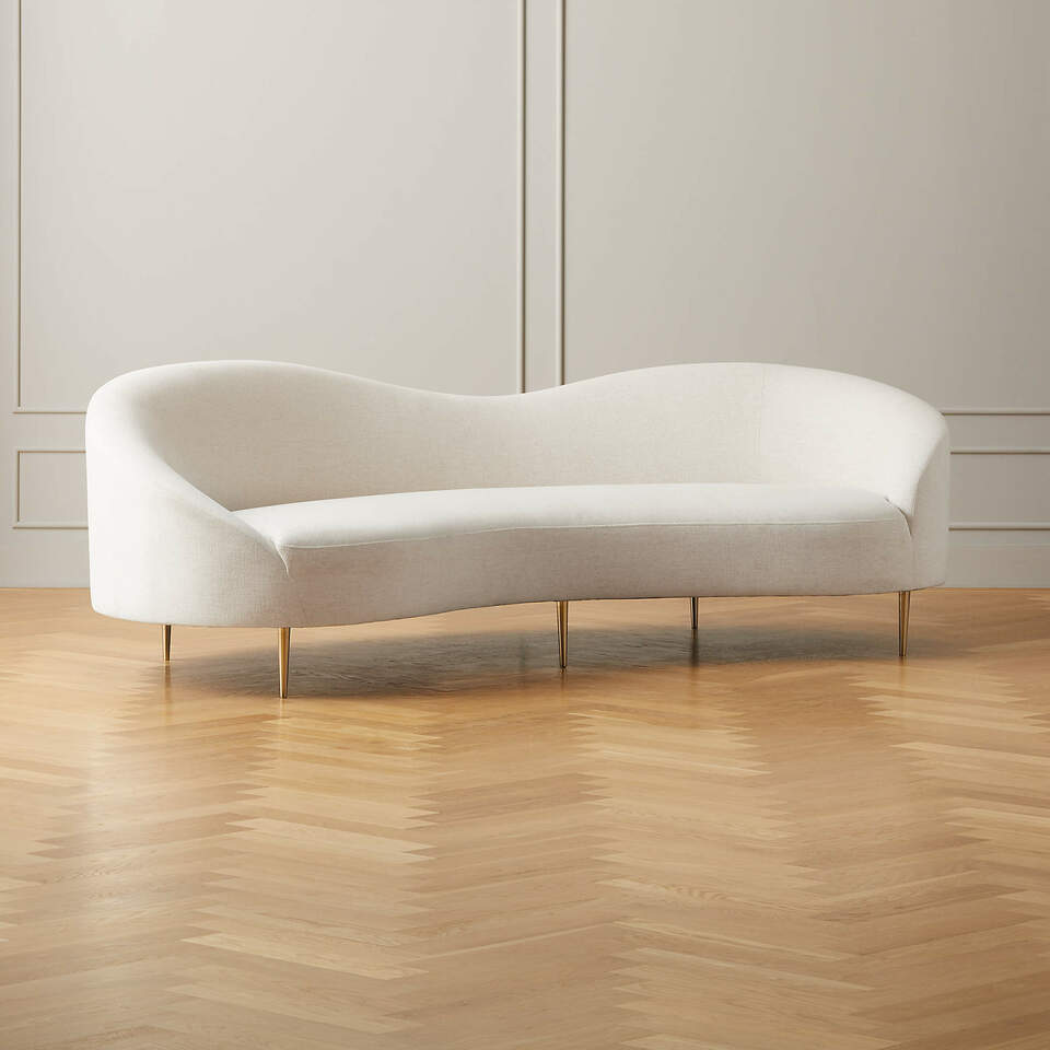CURVO SNOW SOFA 3 SEATER - Image 2