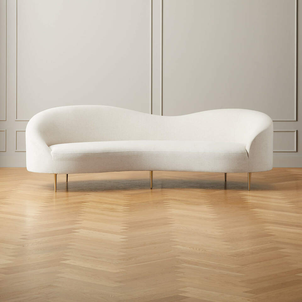 CURVO SNOW SOFA 3 SEATER - Image 3