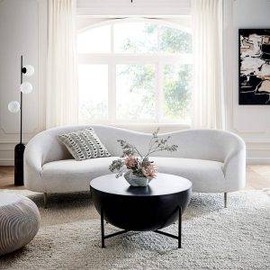 CURVO SNOW SOFA 3 SEATER