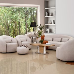 LITE SOFA SET WITH OTTOMAN