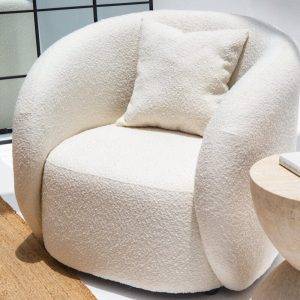 Amanti Boucle Lounge Sofa Chair